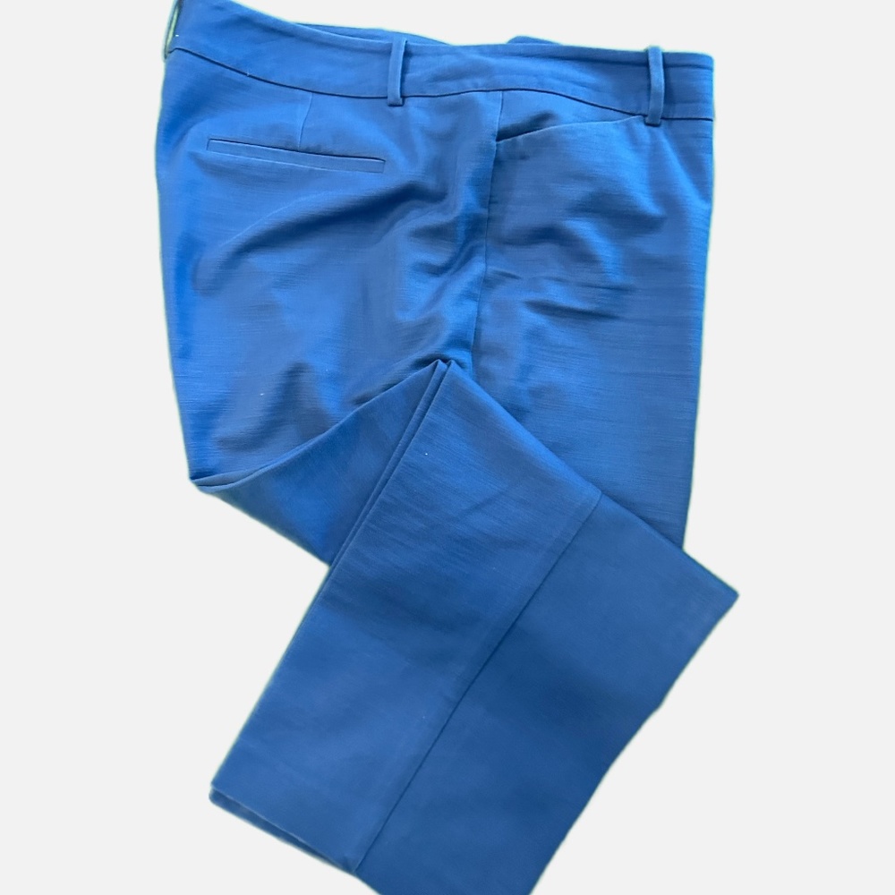 Ann Taylor The Trouser Pant - Curvy Fit - Size 18 - Blue